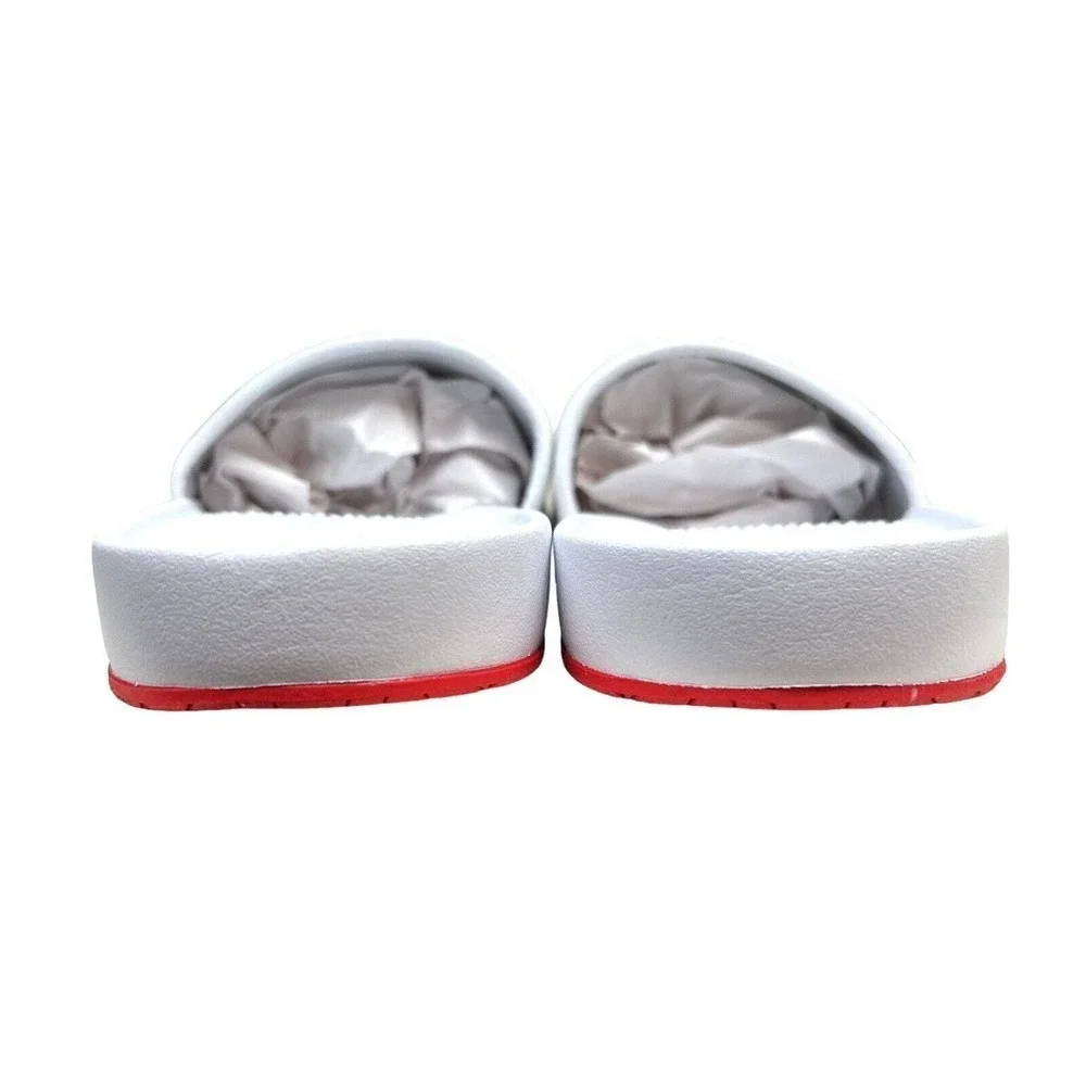 Ted Baker Sauldi 2 Slide Sandals Flamingo Print White Red Men Size‎ US13/EUR46